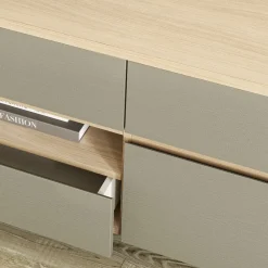 Wohnen Wohnwände<Wohnwand Möbelset in Eukalyptus - Promo (dreiteilig)