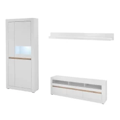 Wohnen Wohnwände<Wohnwand Set modern - Ilana (dreiteilig)