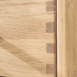 Wohnen Vitrinen<Wohnwand Vitrine in Eiche Bianco - Dulciana