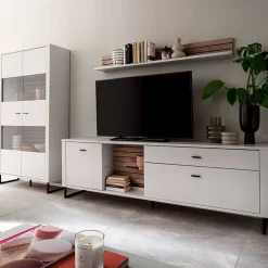 Wohnen Wohnwände<Wohnwandmöbel-Set modern - Varzino (dreiteilig)