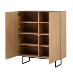 Wohnen Wohnwände<Wohnwandschränke Set - Jaskin (dreiteilig)