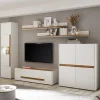 Wohnen Wohnwände<Wohnzimmer Anbauwand 340 cm breit - Nonessia (fünfteilig)