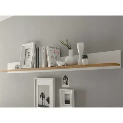 Wohnen Wohnwände<Wohnzimmer Anbauwand 340 cm breit - Nonessia (fünfteilig)