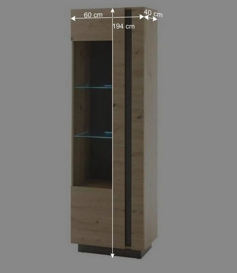 Wohnen Wohnwände<Wohnzimmer Anbauwand 270 cm breit - Lairian (vierteilig)