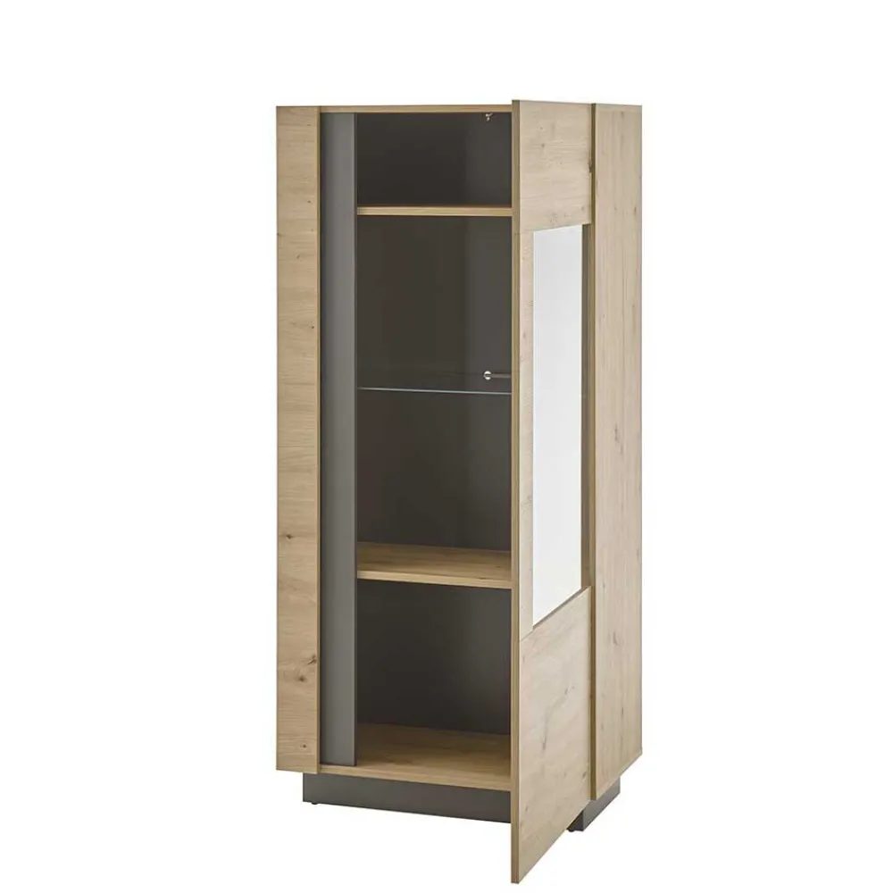 Wohnen Wohnwände<Wohnzimmer Anbauwand 270 cm breit - Lairian (vierteilig)
