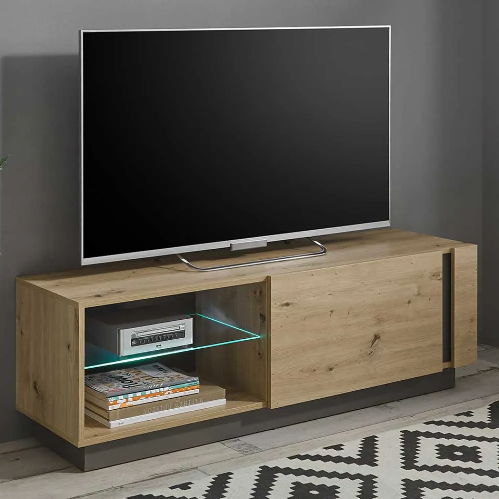 Wohnen Wohnwände<Wohnzimmer Anbauwand 270 cm breit - Lairian (vierteilig)
