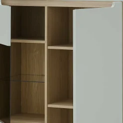Wohnen Wohnwände<Wohnzimmer Anbauwand im Skandi Design - Armina (vierteilig)