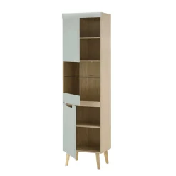 Wohnen Wohnwände<Wohnzimmer Anbauwand im Skandi Design - Armina (vierteilig)