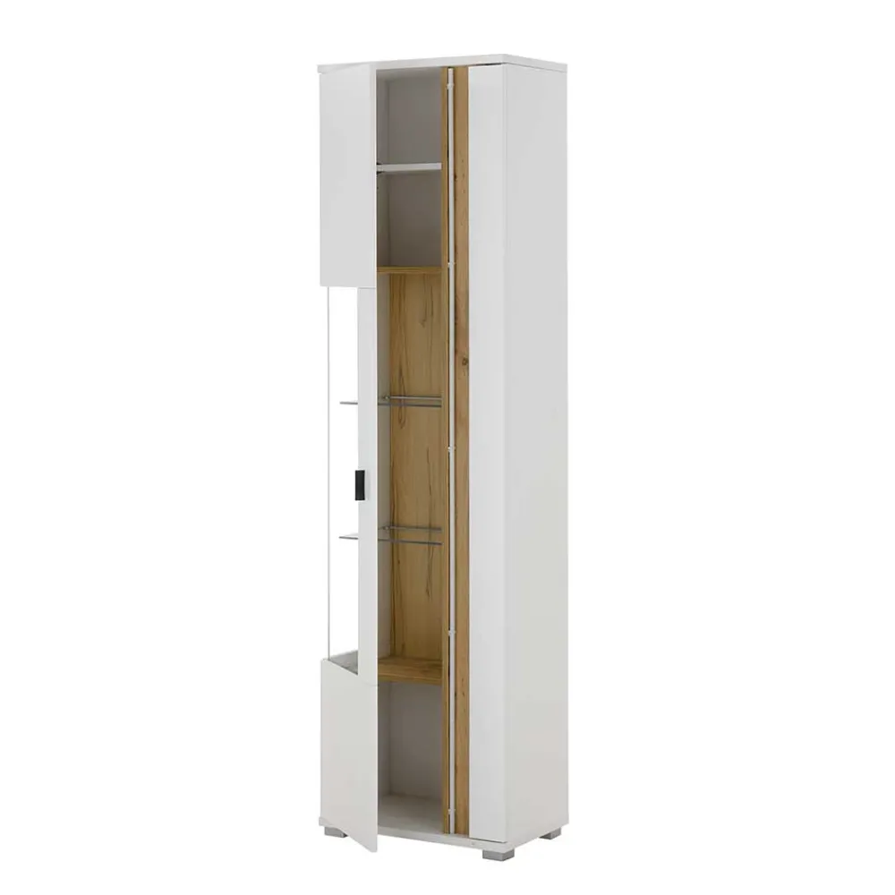 Wohnen Wohnwände<Wohnzimmer Anbauwand Möbelset - Racelyn (vierteilig)