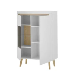 Wohnen Wohnwände<Wohnzimmer Anbauwand Möbel Kombi - Ginko (dreiteilig)