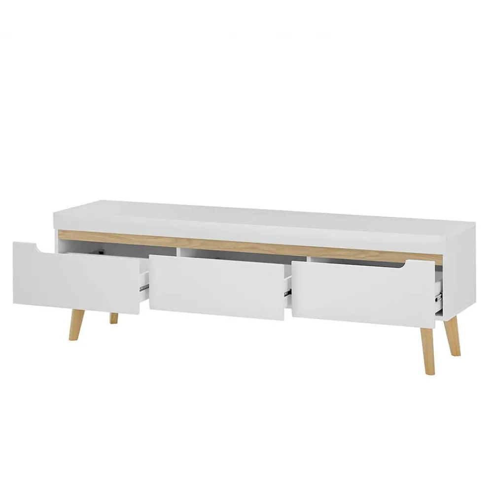 Wohnen Wohnwände<Wohnzimmer Anbauwand Möbel Kombi - Ginko (dreiteilig)