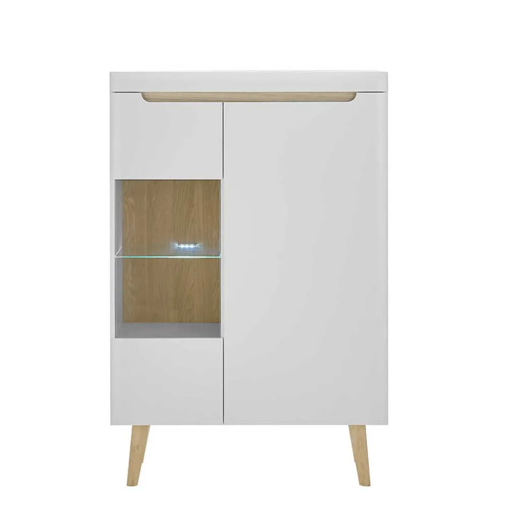 Wohnen Wohnwände<Wohnzimmer Anbauwand Möbel Kombi - Ginko (dreiteilig)