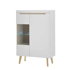 Wohnen Wohnwände<Wohnzimmer Anbauwand Möbel Kombi - Ginko (dreiteilig)