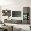 Wohnen Wohnwände<Wohnzimmer Anbauwand Möbel-Kombi - Mundo (dreiteilig)