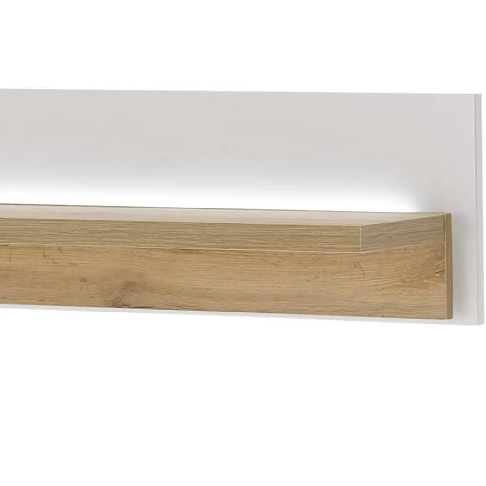Wohnen Wohnwände<Wohnzimmer Anbauwand mit LED Set - Racelyn (vierteilig)