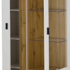 Wohnen Wohnwände<Wohnzimmer Anbauwand mit LED Set - Racelyn (vierteilig)