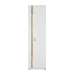 Wohnen Wohnwände<Wohnzimmer Anbauwand mit LED Set - Racelyn (vierteilig)