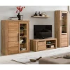 Wohnen Wohnwände<Wohnzimmer Anbauwand teilmassiv - Nelenia (vierteilig)