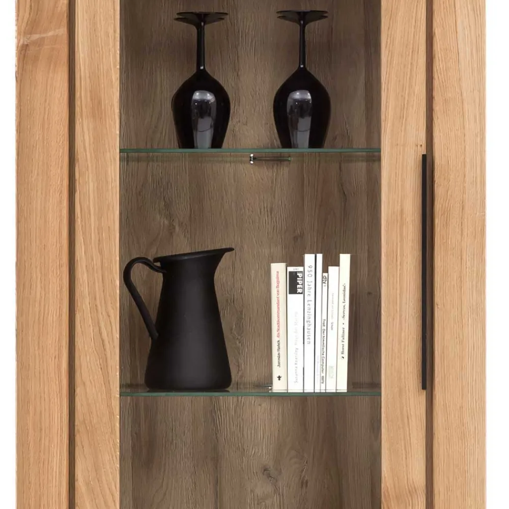 Wohnen Wohnwände<Wohnzimmer Anbauwand teilmassiv - Nelenia (vierteilig)