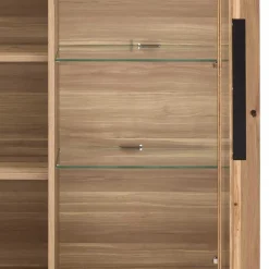 Wohnen Wohnwände<Wohnzimmer Anbauwand teilmassiv - Nelenia (vierteilig)