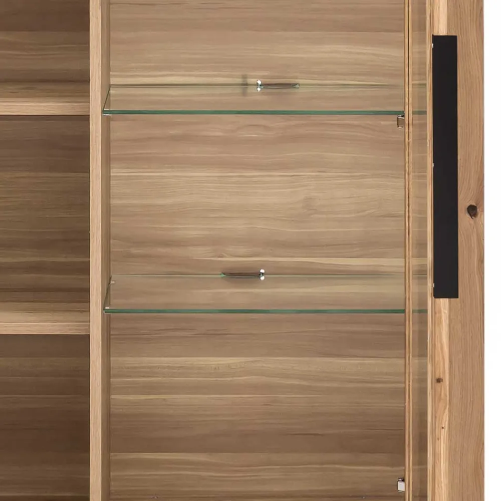 Wohnen Wohnwände<Wohnzimmer Anbauwand teilmassiv - Nelenia (vierteilig)