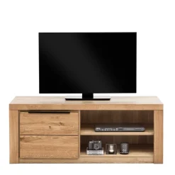 Wohnen Wohnwände<Wohnzimmer Anbauwand teilmassiv - Nelenia (vierteilig)