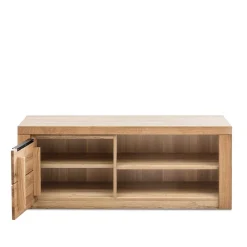 Wohnen Wohnwände<Wohnzimmer Anbauwand teilmassiv - Nelenia (vierteilig)