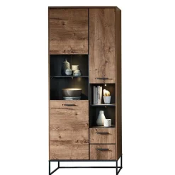 Wohnen Wohnwände<Wohnzimmer Design Wohnwand Möbelset - Xindus (vierteilig)