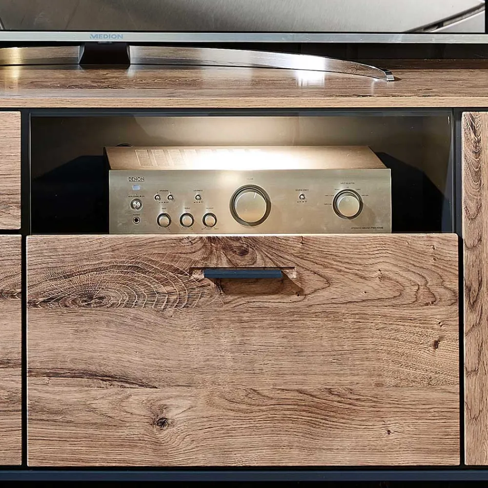 Wohnen Wohnwände<Wohnzimmer Design Wohnwand Möbelset - Xindus (vierteilig)