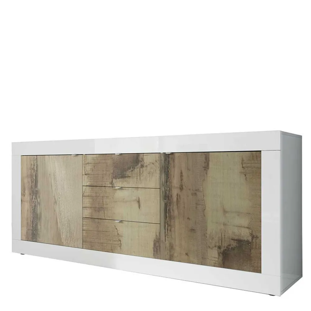 Wohnen Wohnwände<Wohnzimmer Highboard & Sideboard - Olvenion (zweiteilig)