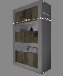 Wohnen Wohnwände<Wohnzimmer Highboard & Sideboard - Olvenion (zweiteilig)