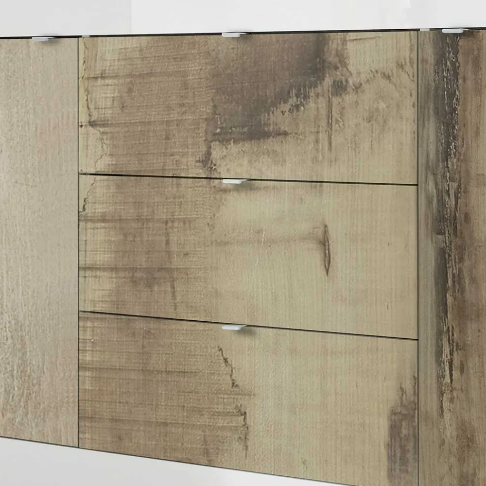 Wohnen Wohnwände<Wohnzimmer Highboard & Sideboard - Olvenion (zweiteilig)
