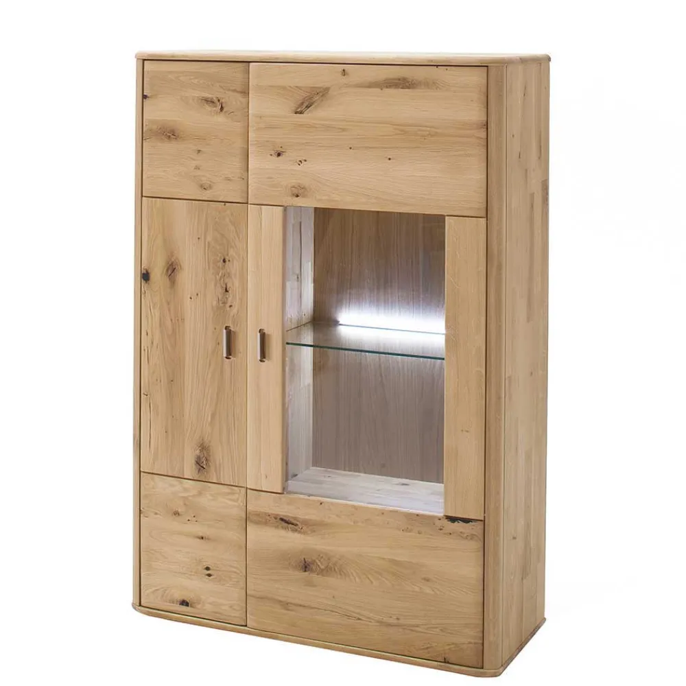 Wohnen Highboards<Wohnzimmer Highboard aus Massivholz - Destal