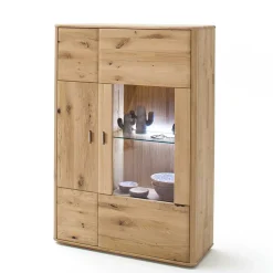 Wohnen Highboards<Wohnzimmer Highboard aus Massivholz - Destal