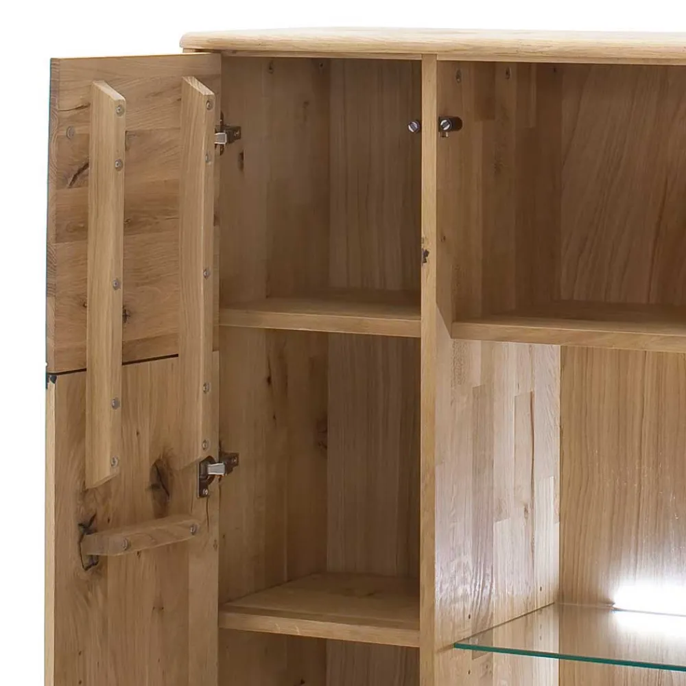 Wohnen Highboards<Wohnzimmer Highboard aus Massivholz - Destal