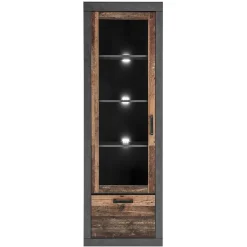 Wohnen Vitrinen<Wohnzimmer Industry Vitrine 1-türig - Timuras