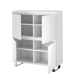 Wohnen Wohnwände<Wohnzimmer Kommoden Set modern - Atela (vierteilig)