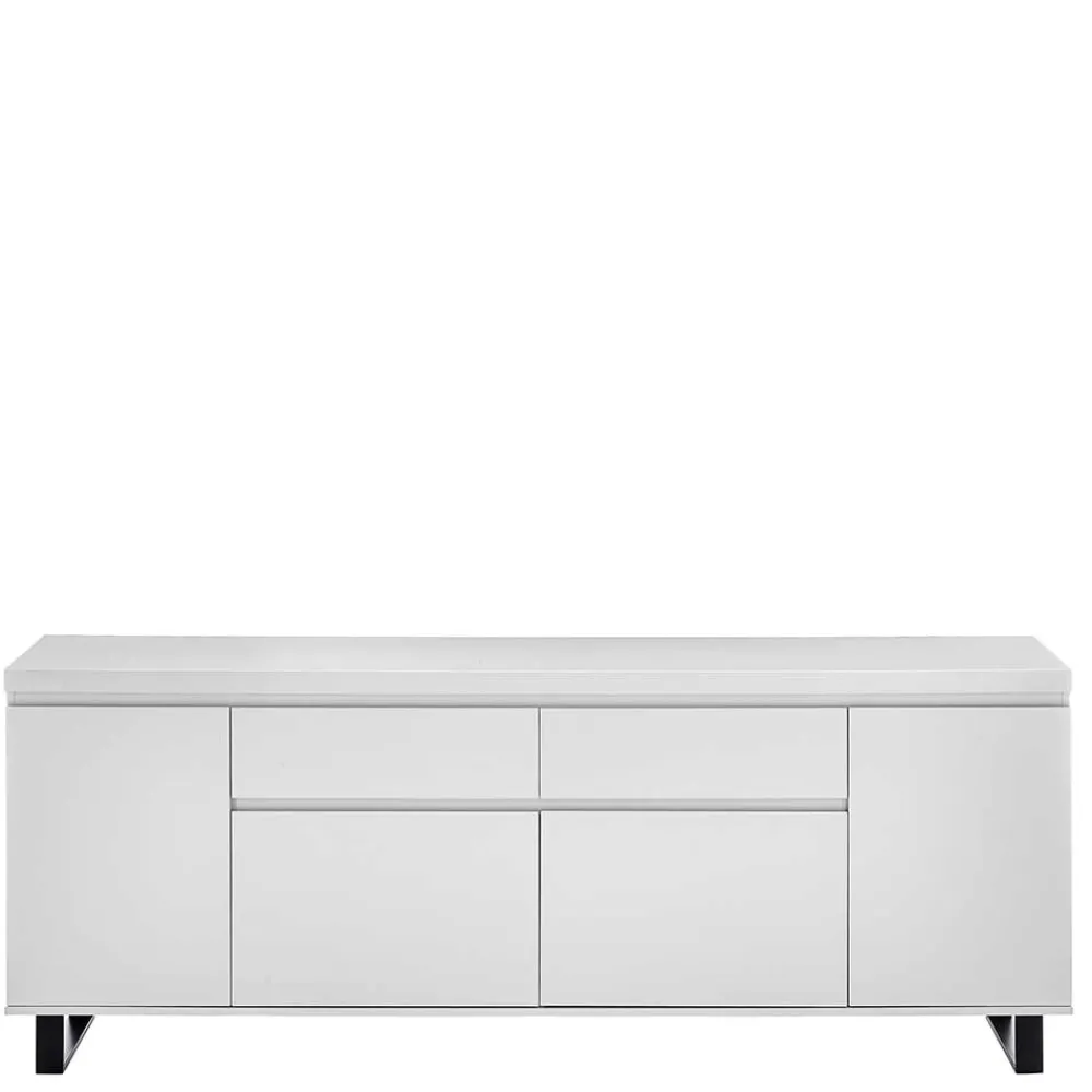 Wohnen Wohnwände<Wohnzimmer Kommoden Set modern - Atela (vierteilig)