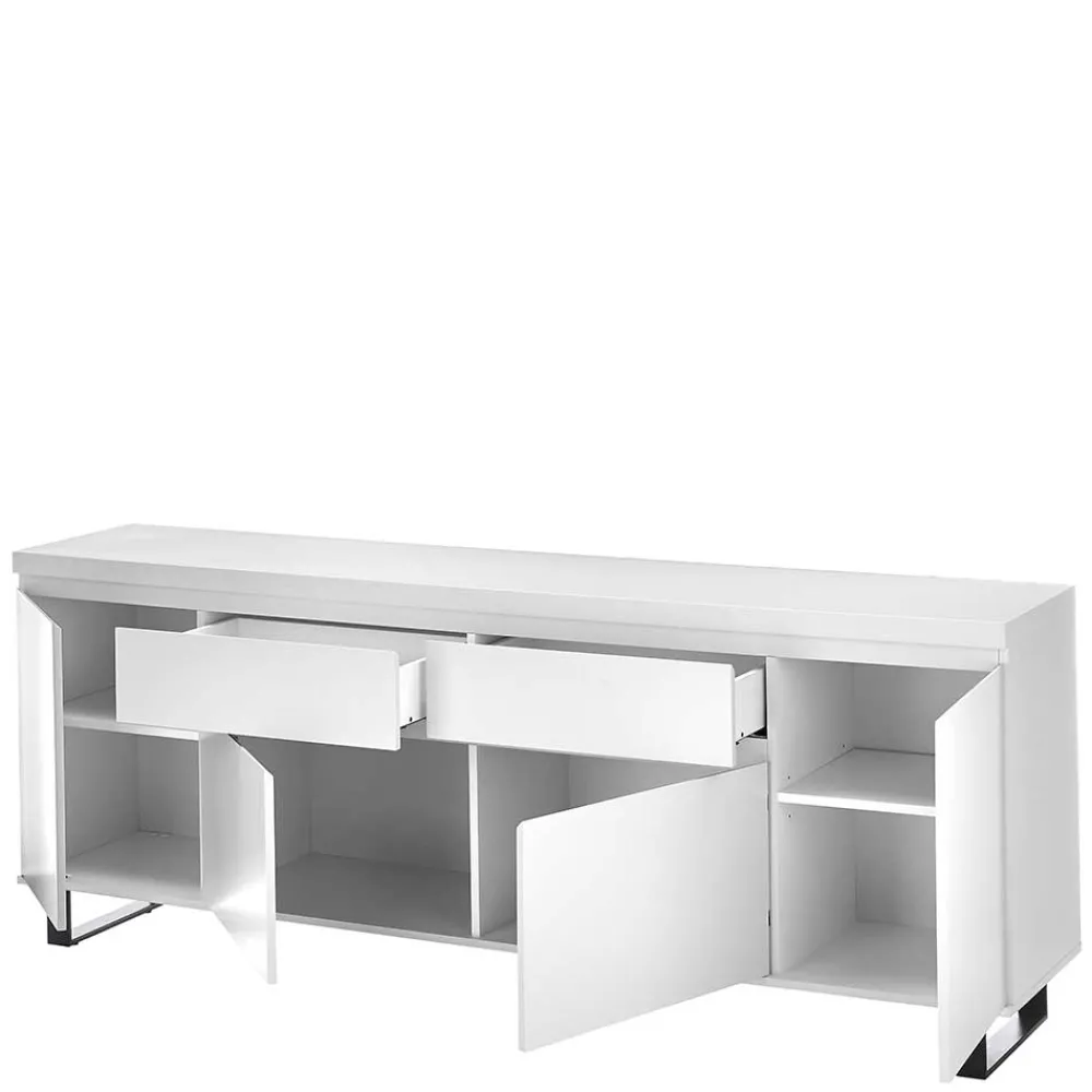 Wohnen Wohnwände<Wohnzimmer Kommoden Set modern - Atela (vierteilig)