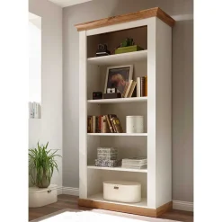 Wohnen Wohnwände<Wohnzimmer Landhausmöbel Set - Diatara (sechsteilig)