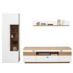 Wohnen Wohnwände<Wohnzimmer Möbel Kombi modern - Niam (dreiteilig)