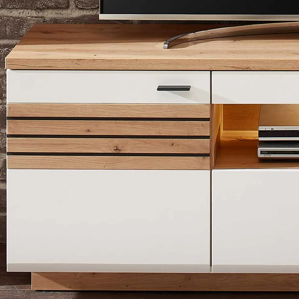 Wohnen Wohnwände<Wohnzimmer Möbel Kombi modern - Niam (dreiteilig)