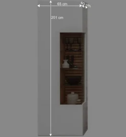 Wohnen Wohnwände<Wohnzimmer Möbel Kombi modern - Niam (dreiteilig)