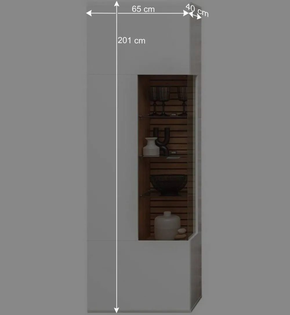 Wohnen Wohnwände<Wohnzimmer Möbel Kombi modern - Niam (dreiteilig)