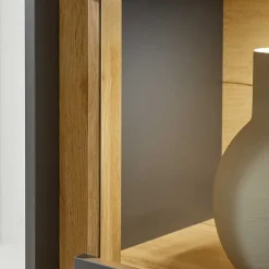 Wohnen Wohnwände<Wohnzimmer Möbel Wohnwand günstig - Ahilav (vierteilig)