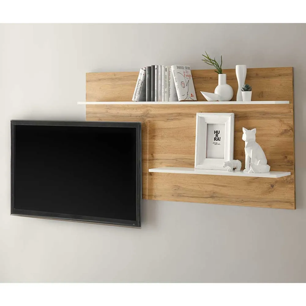 Wohnen Wohnwände<Wohnzimmer Möbelset für Wand TV - Nonessia (dreiteilig)