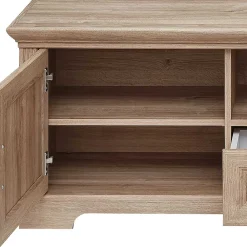 Wohnen Wohnwände<Wohnzimmer Möbelset in Eiche NB - Barack (vierteilig)