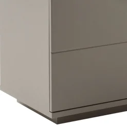 Wohnen Wohnwände<Wohnzimmer Möbelset in Grau - Teorina (dreiteilig)