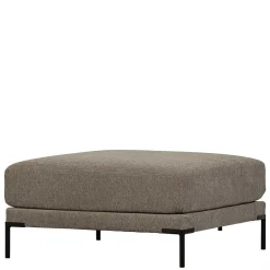 Wohnen Hocker<Wohnzimmer Polsterhocker in Taupe - Birte