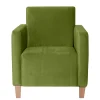 Wohnen Sessel<Wohnzimmer Polstersessel in Oliv Grün - Younger